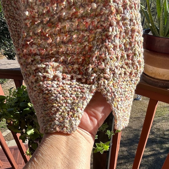 CAbi Sorbet (Multicolor) Crochet Knit Top Size Large - Picture 5 of 7